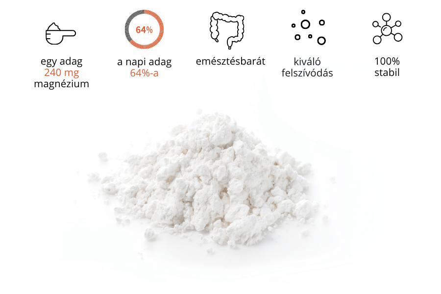 Magnézium Biszglicinát 240mg egy adagban