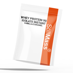 Whey Protein Isolate instant 90% 1kg - Vanlia Caramel